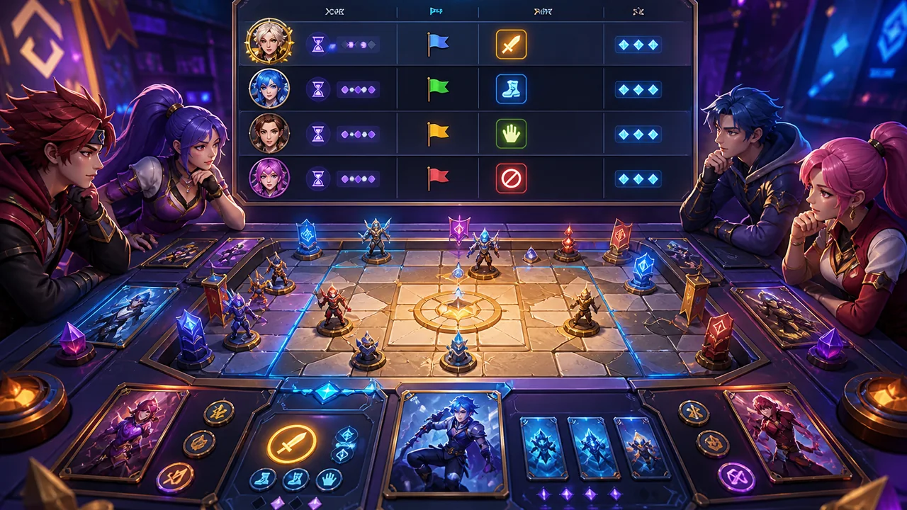 Bảng quan sát bàn theo lượt: cách thử game nhiều người theo lượt mới i9bet